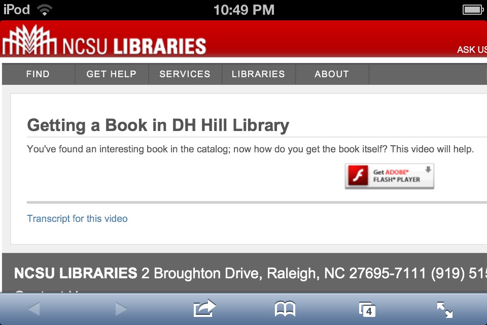 No Flash found for displaying video!
